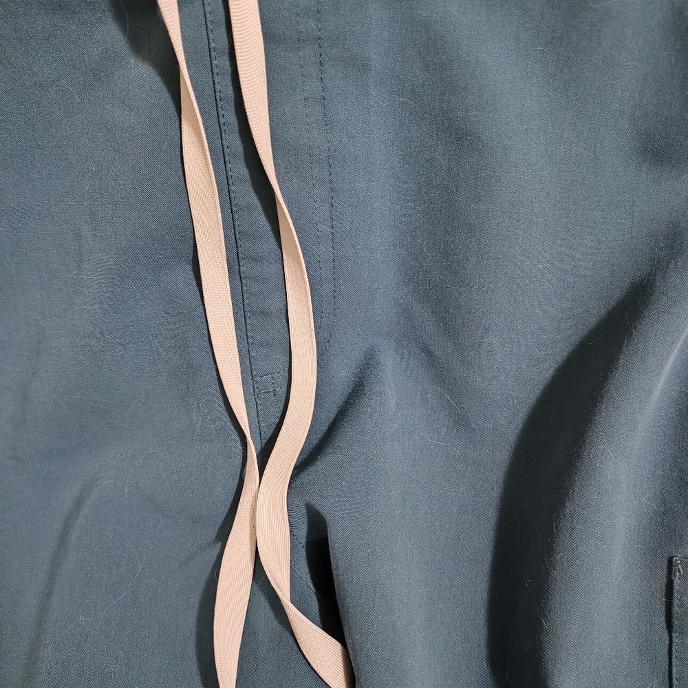 Figs Women's Caribbean Blue Scrub Pants - Picture 5 of 6